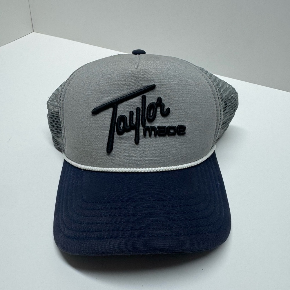 TaylorMade Two-Tone Gray and Navy Cap